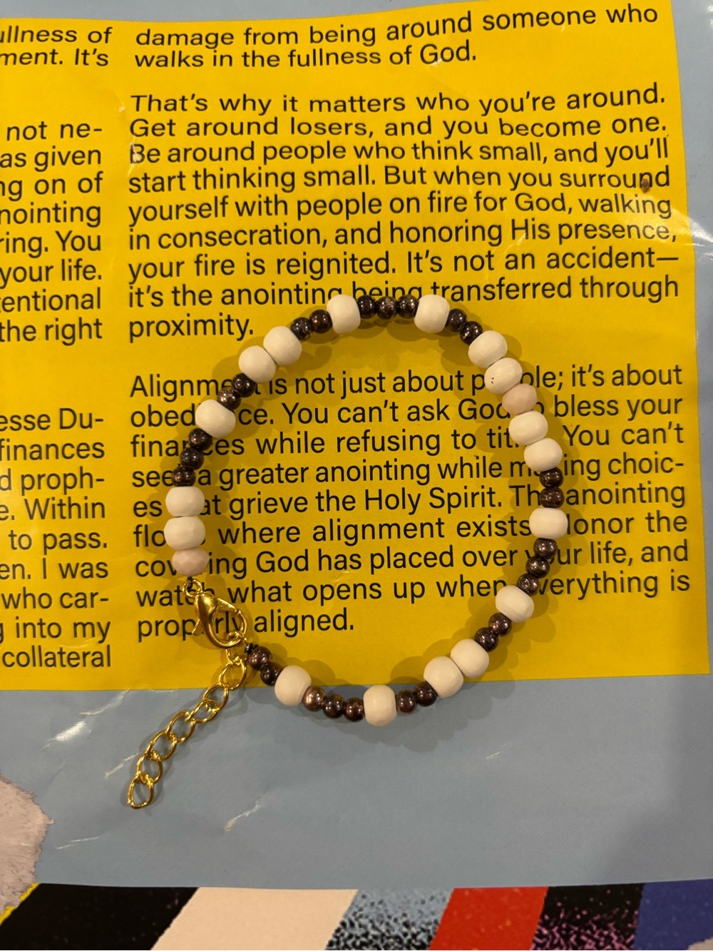 Missions Beaded Bracelet